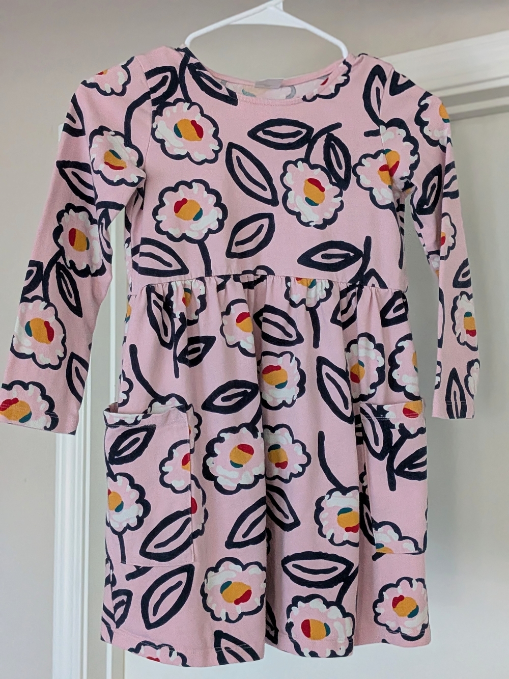 Hanna Andersson Pink Floral Dress